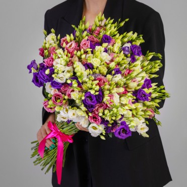 51 эустома микс