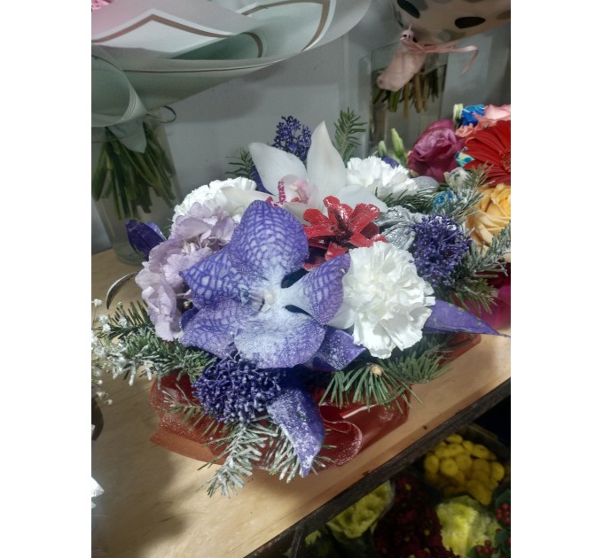 Композиция "Зимнее кружево!"