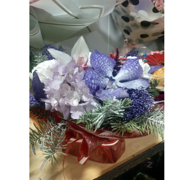 Композиция "Зимнее кружево!"