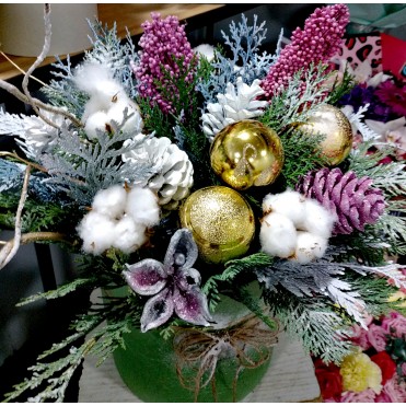 Композиция "Снежинка"