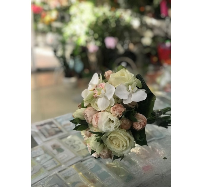 Свадебный букет White Baby