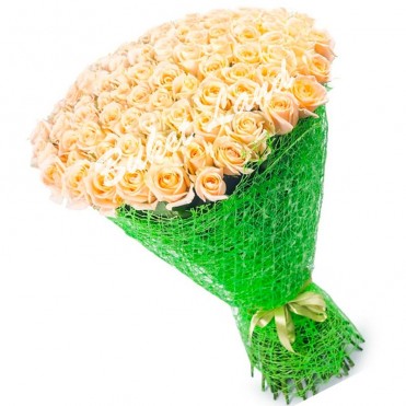 101 кремовая роза Vendella 60 см