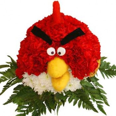 Композиція "Angry Bird" (червона)