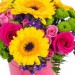 Букет в кашпо "Дарю тебе улыбку!"