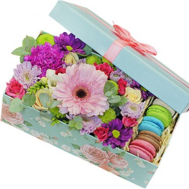 Композиция в коробке "Сказочный денёк"