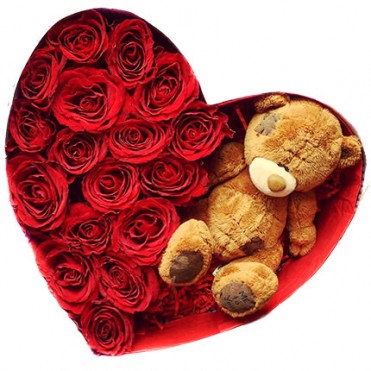 Композиция "Трогательный презент"