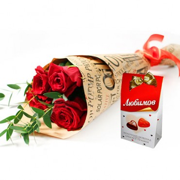 Букет "Прямо в серці!"