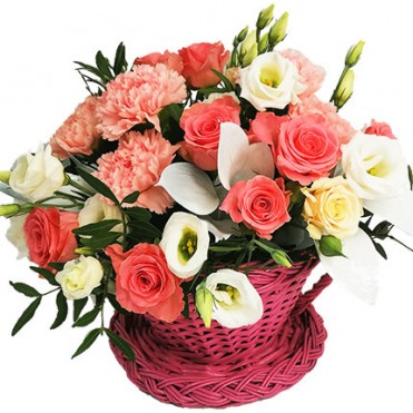 Композиция в чашке "Нежное чувство"