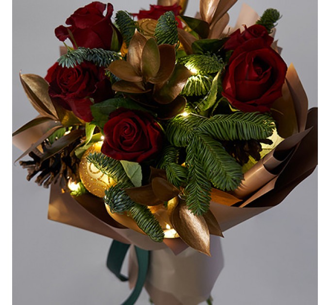 Букет "Новогоднее волшебство"