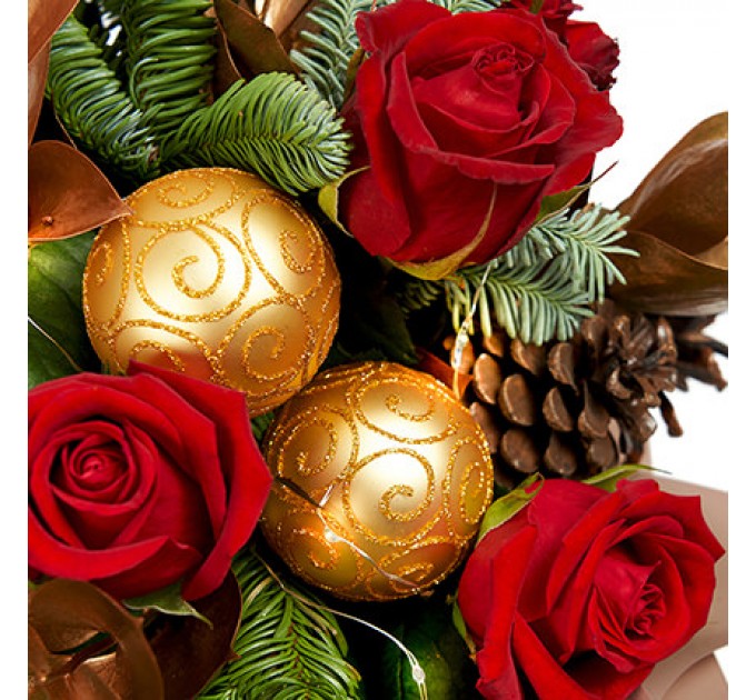 Букет "Новогоднее волшебство"