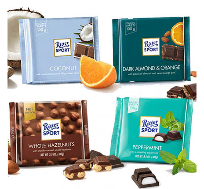 Шоколад "Ritter Sport" (в асортименті)