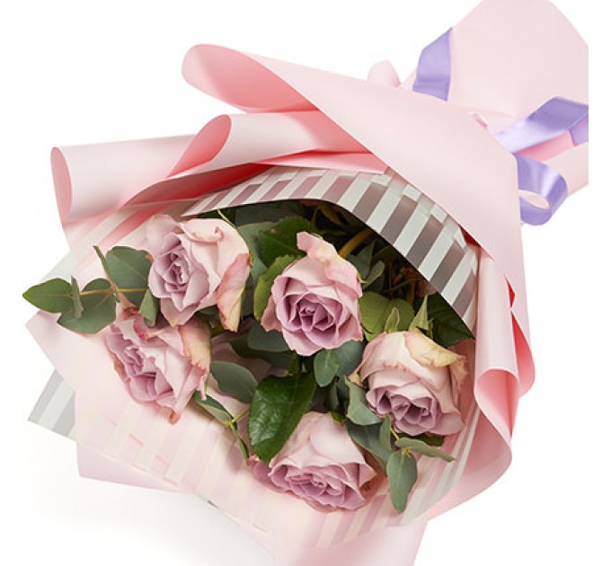 Букет із 5 троянд «Memory Lane»