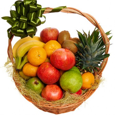 Большая корзина фруктов