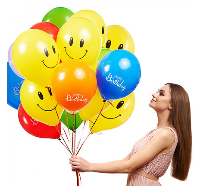 Колекція кульок "Веселий День Народження" - 3 кульки