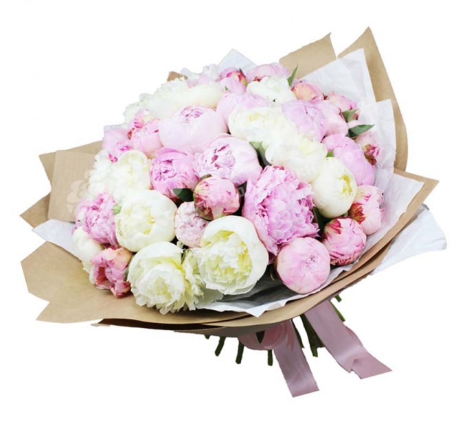 39 пионов микс