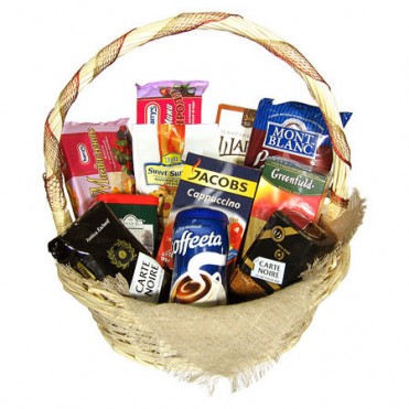 Подарочная корзина "Приятная беседа"