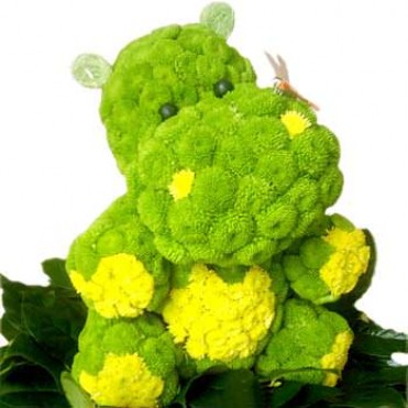 Бегемот из цветов