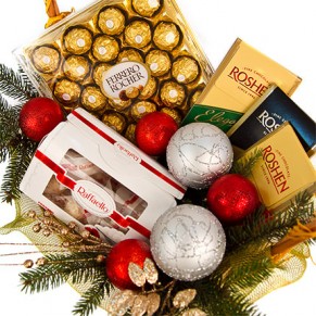 Корзина "Желаю процветания"