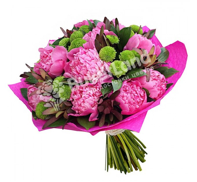 Букет півонії «Формула кохання»