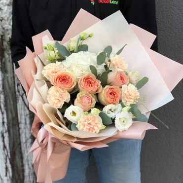 Букет цветов  «Признание в Любви»