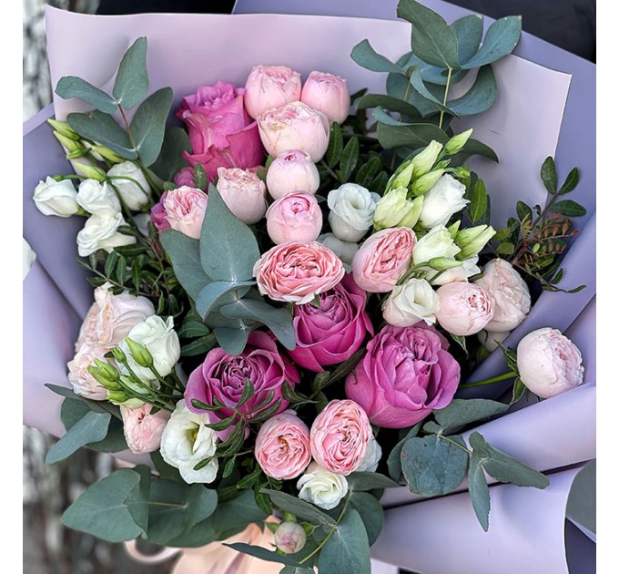 Букет квітів «Меланія»