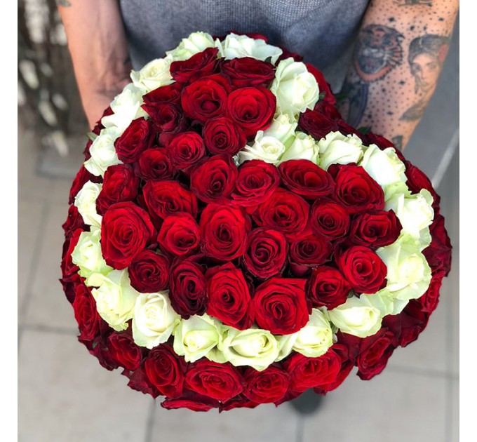 Композиція в коробці «Від серця до серця»