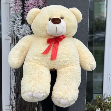 М'яка іграшка «Ведмедик Ветлі» 130 см (бежевий)