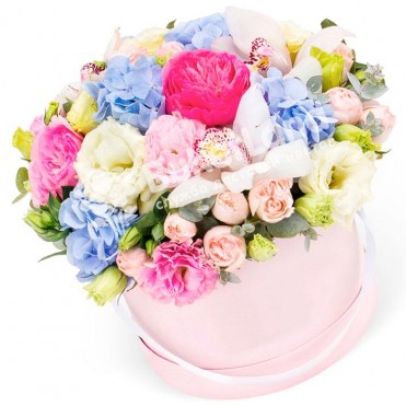 Капелюшна коробка з екзотикою | розмір L