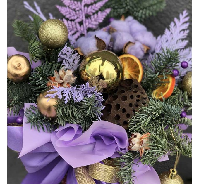 Зимова композиція «Золота зима»